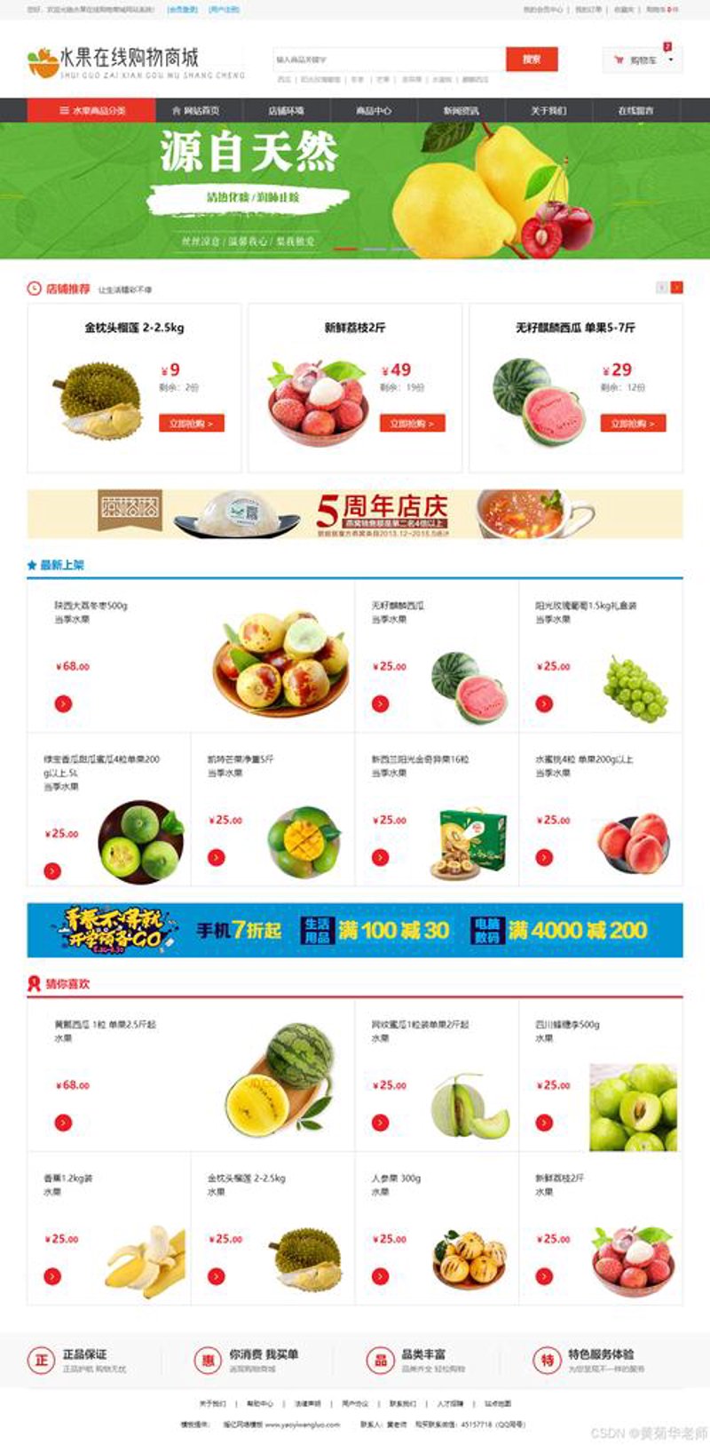 商城网站开发